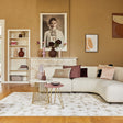 Viscose floor rug - Graphix 3164 Circles Ivory