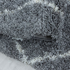 Berber Rug - Agadir Lines Grey/Cream