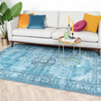 Vintage Rug - Estate Medallion Light Blue