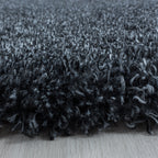 High Pile Floor Rug - Fuzzy Anthracite