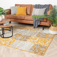 Patchwork Rug - Famous Ochre Yellow