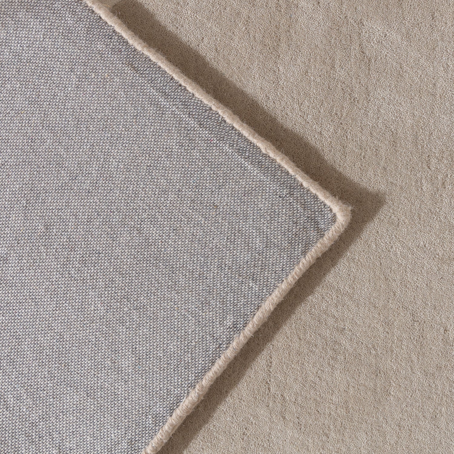 Wool Abstract Rug - Clarice Cream/Beige