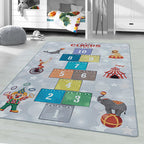 Play rug - Pleun Circus Hopscotch Grey