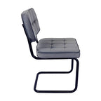 Velvet chair - Ivy Grey