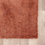 Washable Rug - Clean Terracotta