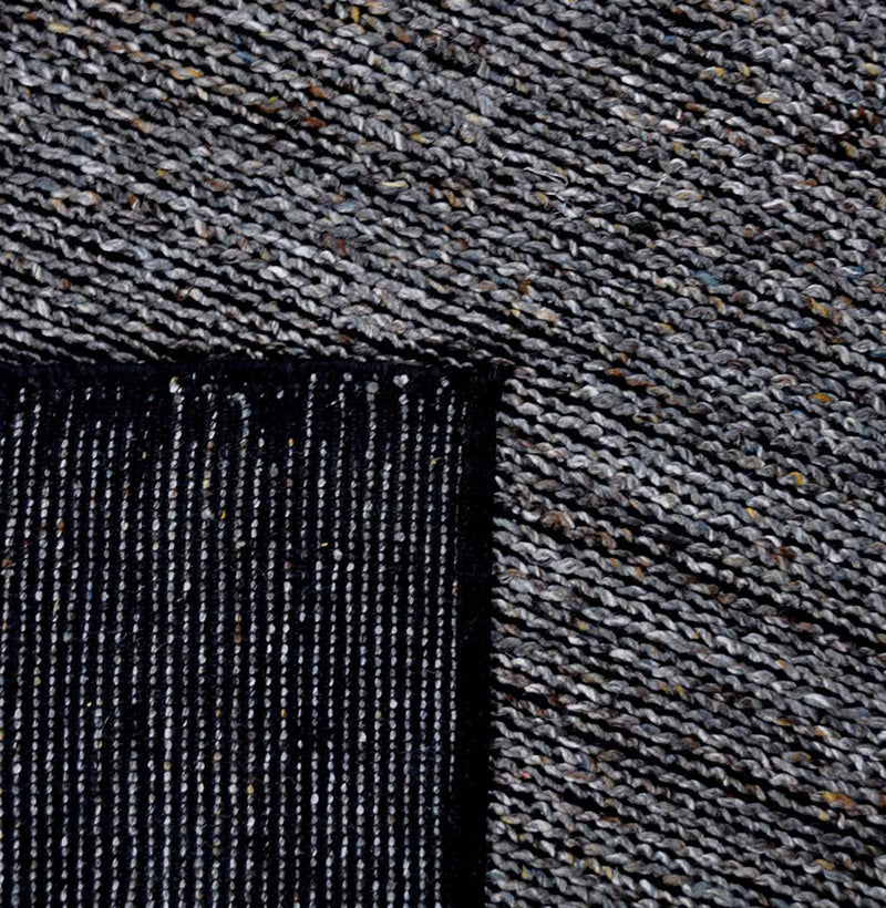 Wool floor rug - Lianne Taupe/Blue