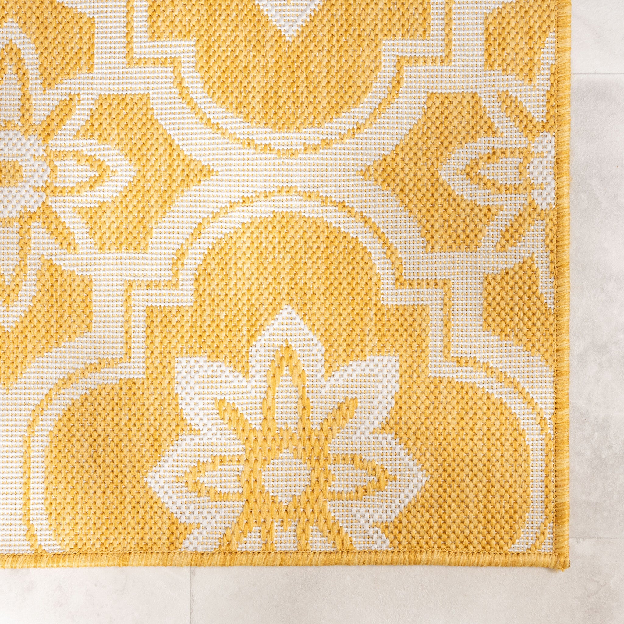 Outdoor Rug – Rio Flower Yellow