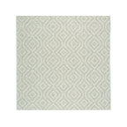 Square Outdoor Rug - Summer Retro Mint