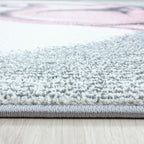 Children's floor rug - Bambi Deer Pink