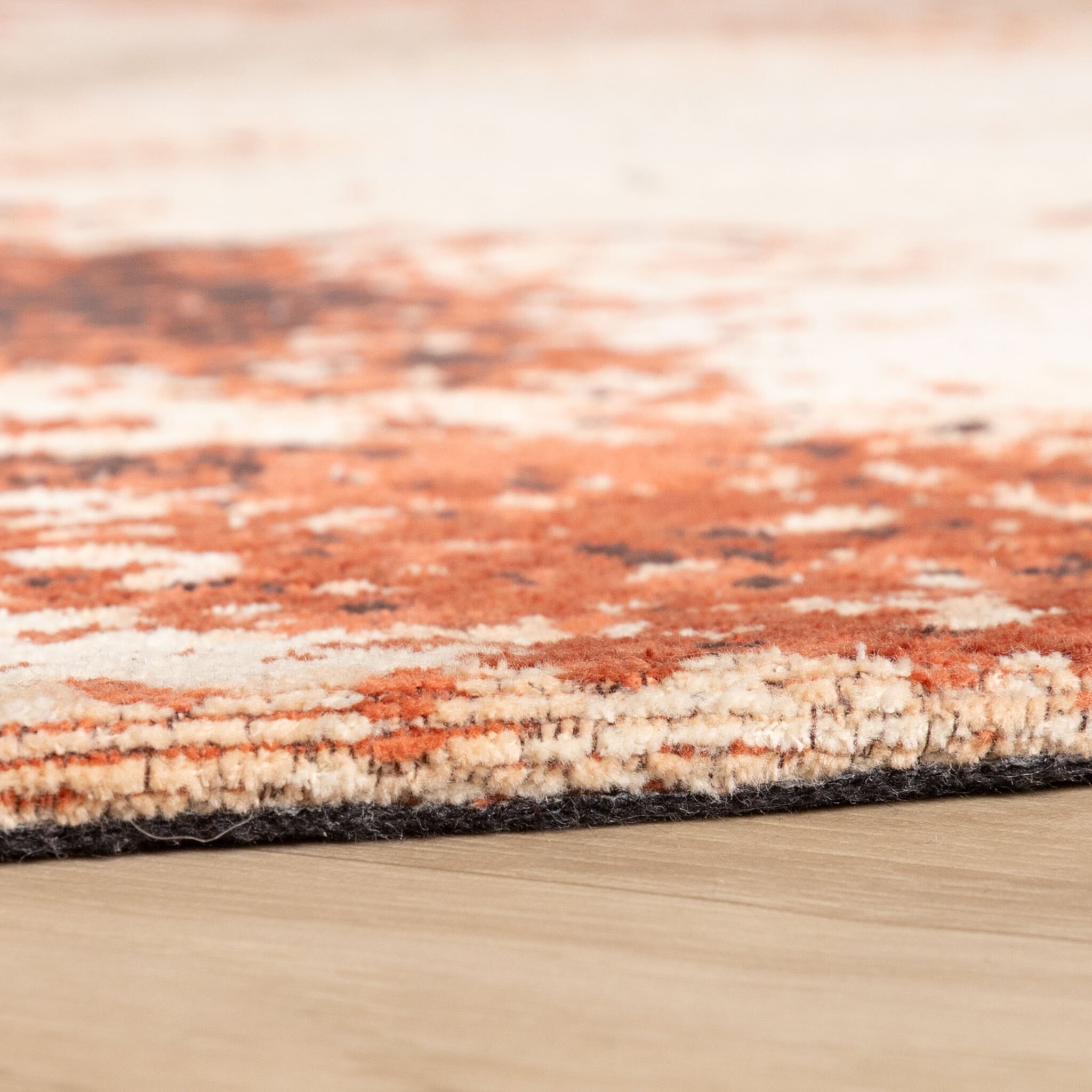 Abstract Rug – Candice Terracotta