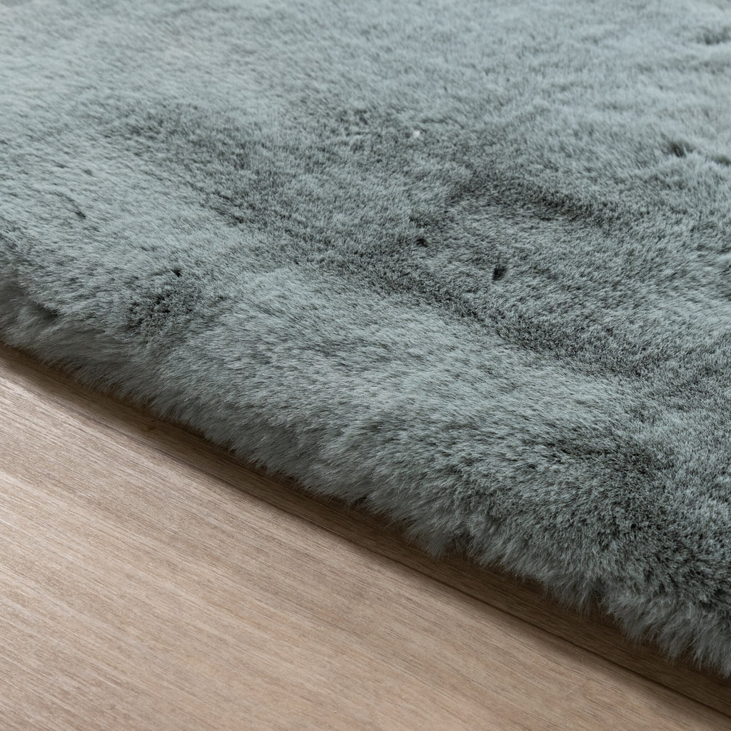 Soft High Pile Rug - Comfy Supreme Blue/Green