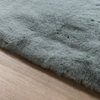 Soft High Pile Rug - Comfy Supreme Blue/Green