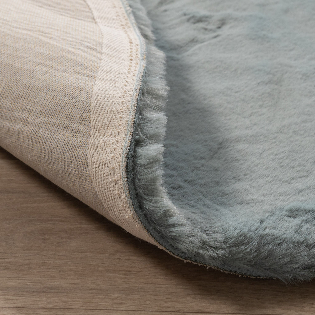 Round High Pile Rug - Comfy Supreme Blue/Green