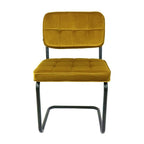 Velvet Chair - Ivy Gold/Ocher Yellow