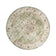 Round Vintage Outdoor Rug - Santo Medallion Green