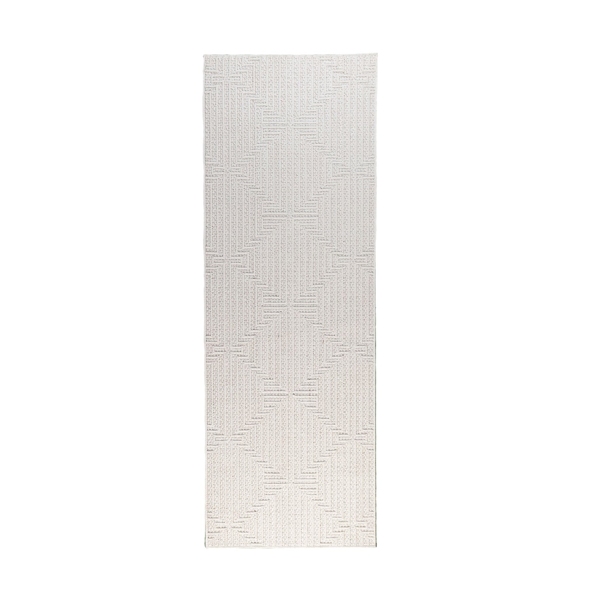 Runner Rug – Hidde 3D Lines White
