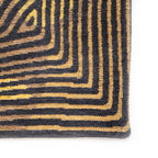 Modern floor rug - Meditation Coral 9227 Brown