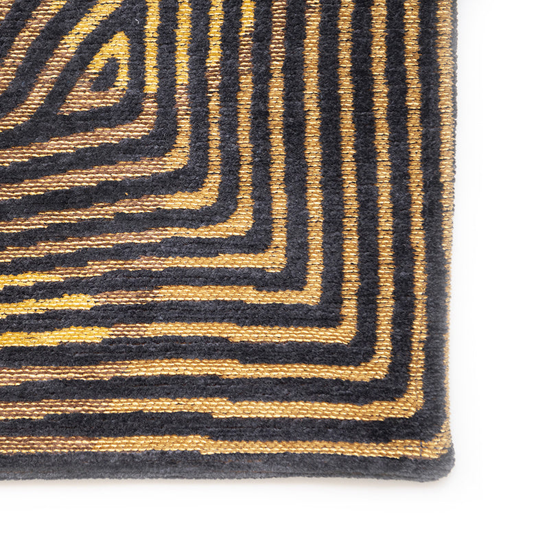 Modern floor rug - Meditation Coral 9227 Brown
