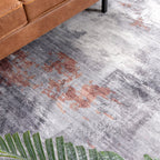 Modern Rug - Strong Grey/Terra