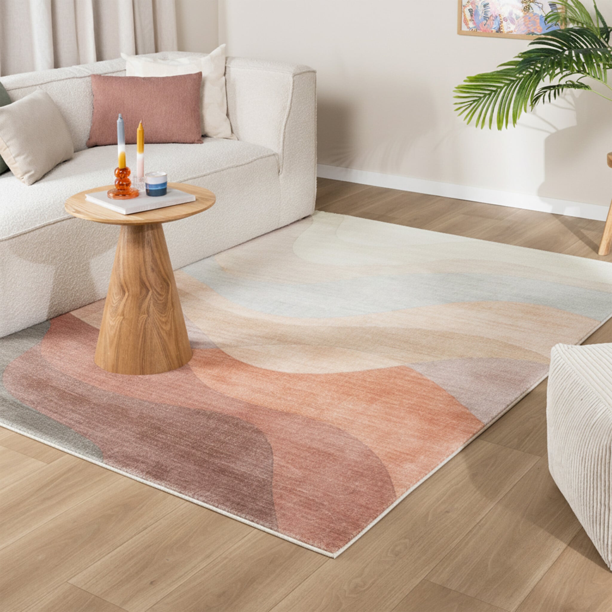 Modern Rug - Field Terra/Red