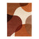 Wool Abstract Rug - Clarice Terracotta