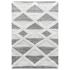 Scandinavian Rug - Pitea Lines Grey/Cream
