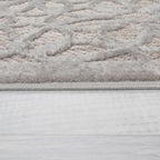 Balcony rug - Piatto Argento Silver/White
