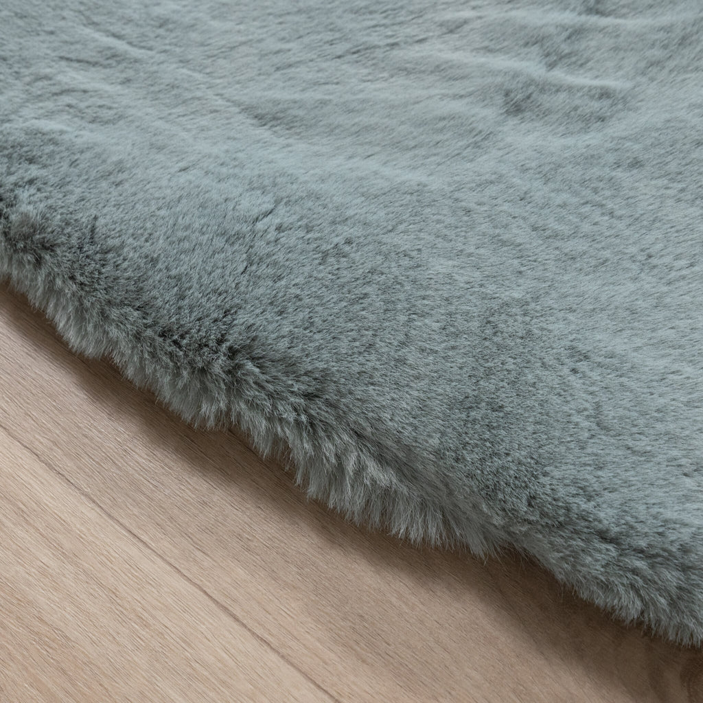 Round High Pile Rug - Comfy Supreme Blue/Green