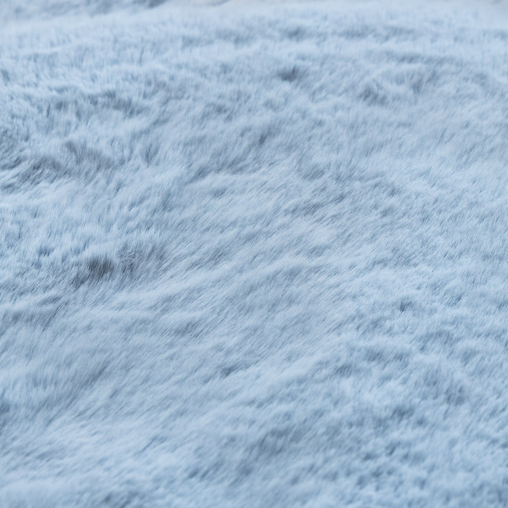 Round High Pile Rug - Comfy Supreme Light Blue