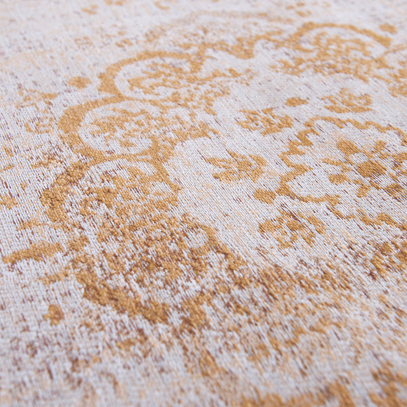 Vintage floor rug - Fading World Medallion Orange 9067