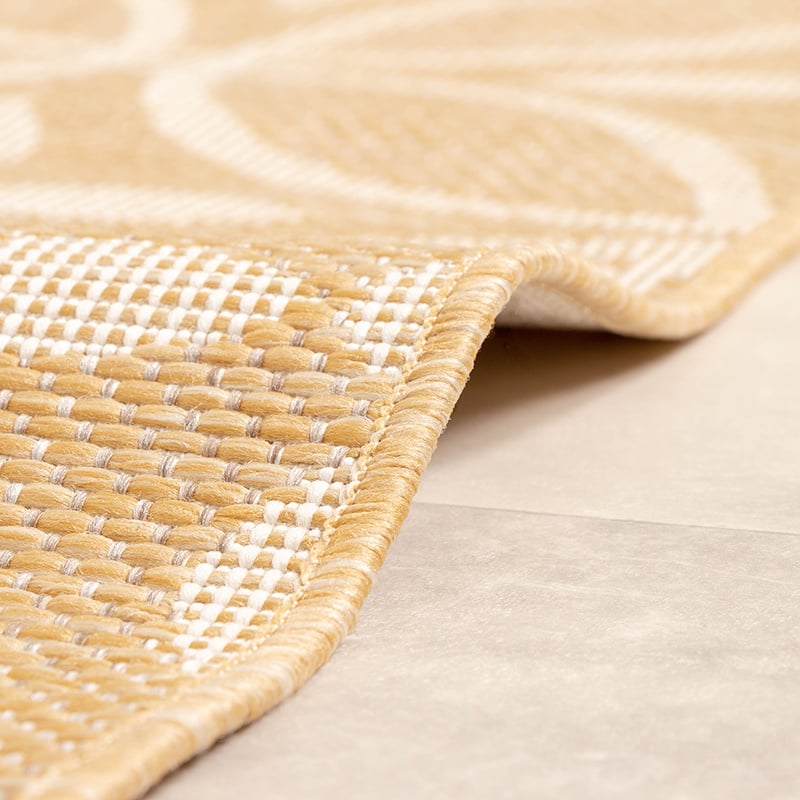 Outdoor Rug - Summer Pattern Yellow