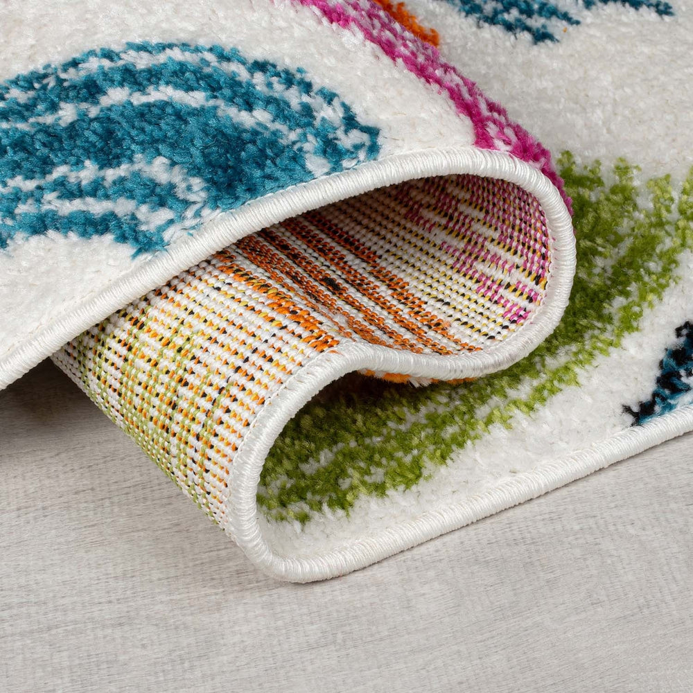 Colorful children's floor rug - Radiso Doodle Multicolor