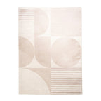 Japandi Rug - Aurora Circles Beige