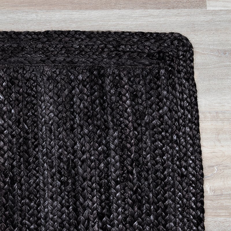 Jute Rug - Fair Black