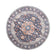 Round Vintage Rug - Imagine Medallion Blue