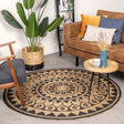 Round Jute Rug - Henna Ayda Natural