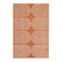 Modern Outdoor Rug - Porto Curves Terracotta