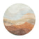 Round Modern Rug - Field Terra