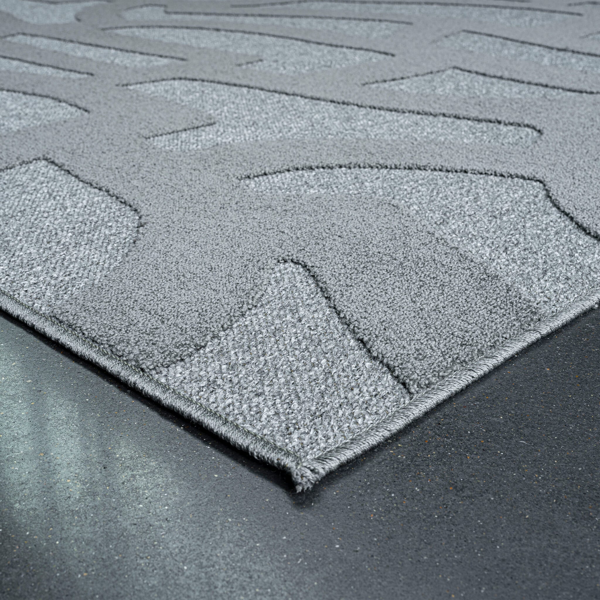 Modern Floor Rug - Thor Blue 3131