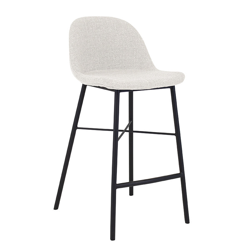 Bar Stool - Jade White