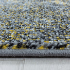 Modern floor rug - Optimism Light Yellow/Grey