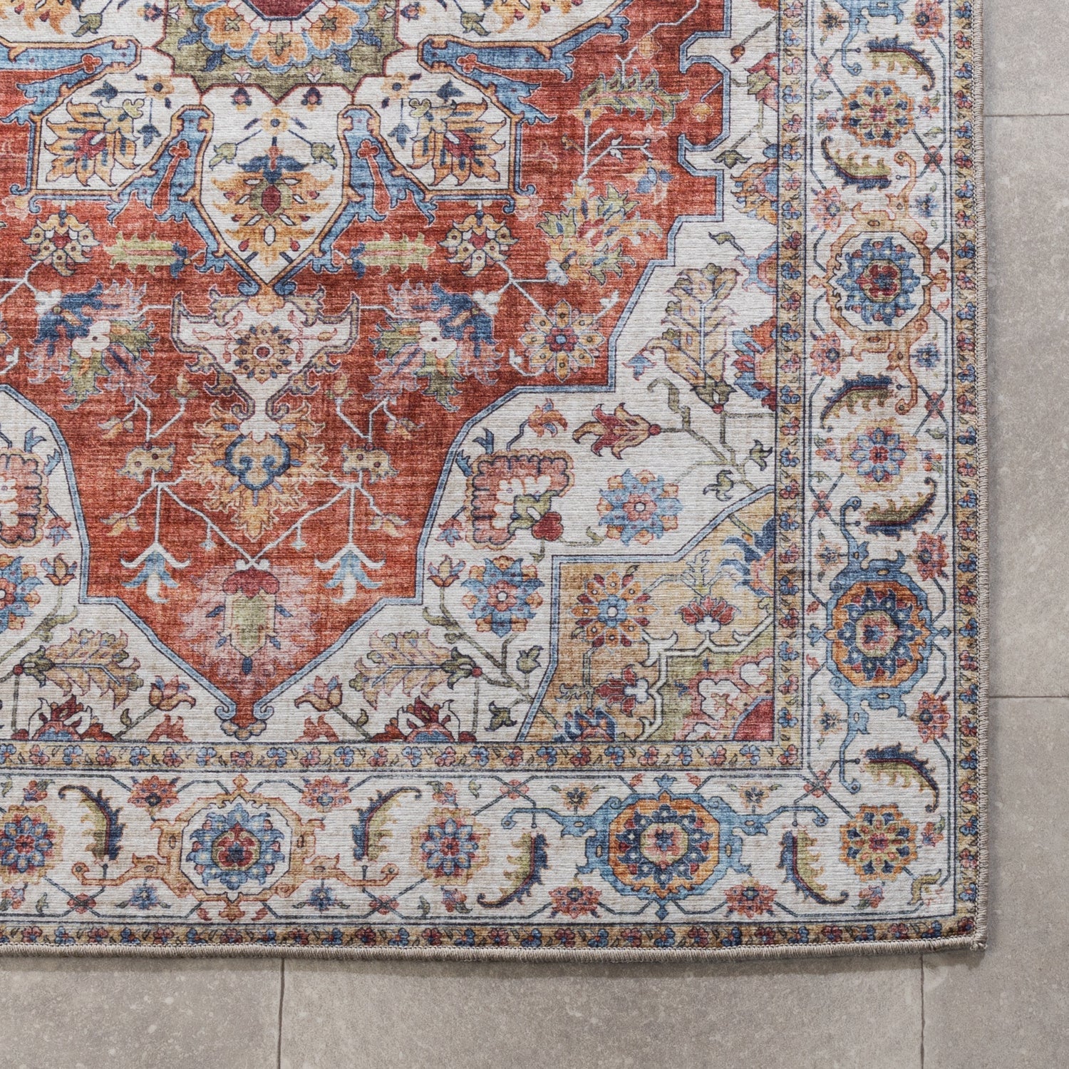 Washable Runner - Domingo Mandala Terra