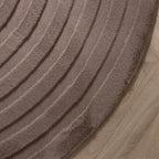 Irregular Rug - Flowy Wavy Taupe