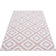 Modern floor rug - Plus Pink 8005