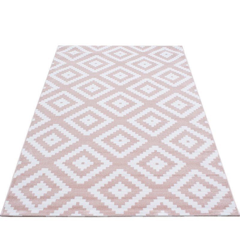 Modern floor rug - Plus Pink 8005