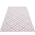 Modern floor rug - Plus Pink 8005