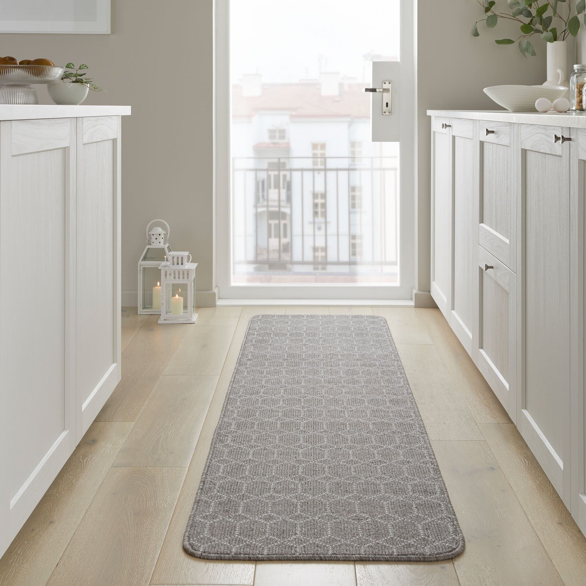 Washable Runner - Argo Grey