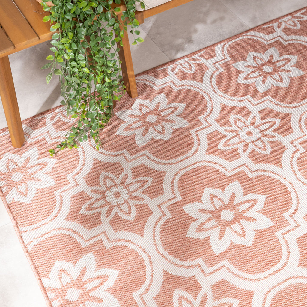 Outdoor Rug – Rio Flower Pink