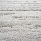 Modern Floor Rug - Lewis White 6191