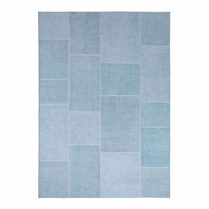 Patchwork Rug - Moods Sea Blue No.08 190x290cm